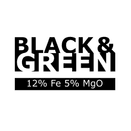 Moss Blackening + Chlorophyll production 12%Fe 5%MgO Black &amp; Green Granular Fertiliser additional 2